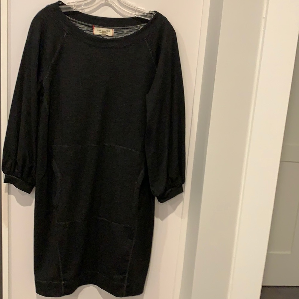 Max Studio- Black long sleeve Casual Dress  Size S